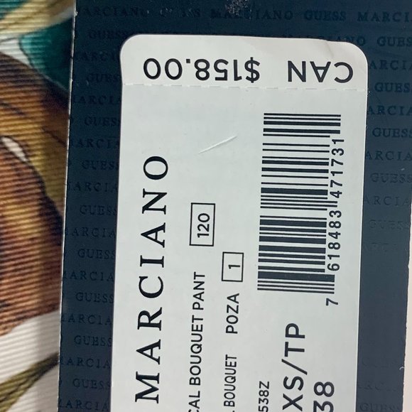 Marciano Tropical Floral Print Pant - Picture 6 of 6